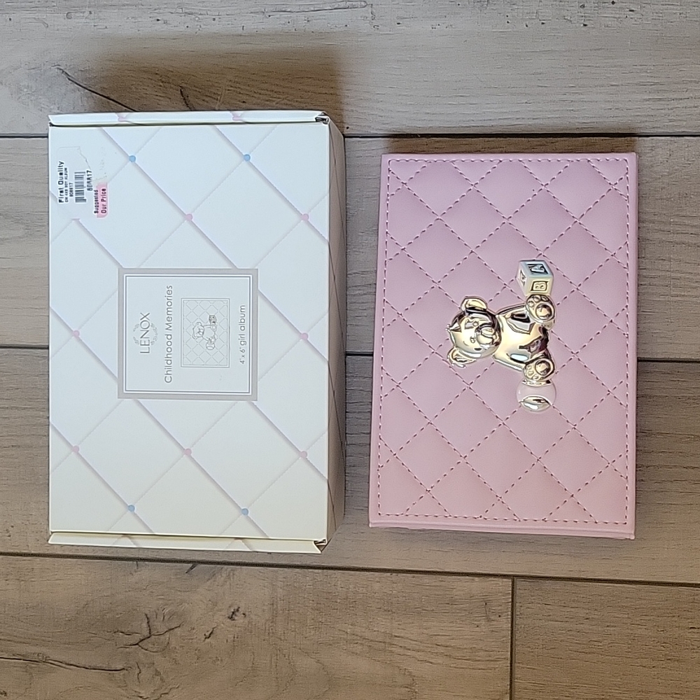 Lenox Childhood Memories 4"x6" Girl Album - New